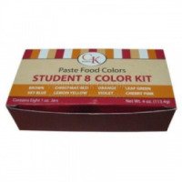 Набор гелевых пищевых красок CKProducts Student