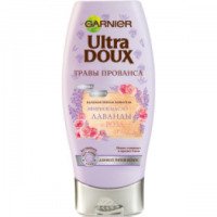 Бальзам-ополаскиватель для волос Garnier Ultra Doux "Жизненная сила Прованса" Эфирное масло лаванды и роза грасса