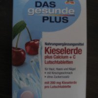 Витамины "Das gesunde Plus Kieselerde" со вкусом вишни