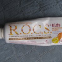 Зубная паста для детей R.O.C.S. от 4 до 7 лет "Цитрусовая радуга"