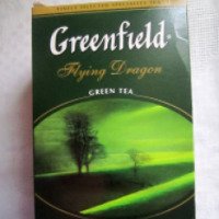 Китайский чай зеленый байховый Greenfield Flying Dragon Букет