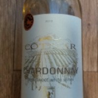 Вино белое полусладкое Cotnar "Шардоне"