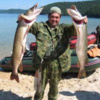 Рыбалка на озере Байкал 