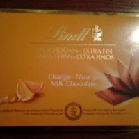 Шоколад Lindt Orange-Naranja Milk Chocolate