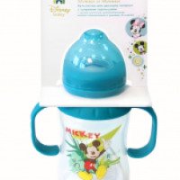 Бутылочка для детского питания с широким горлышком Disney "Микки и Минни"