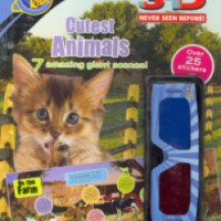 Книга 3D Cutest Animals - Discovery Kids