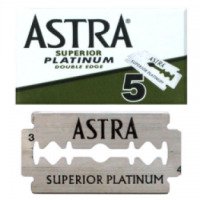 Лезвия для т-образных классических станков Astra Superior Platinum