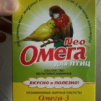 Лакомство мультивитаминное для птиц Фармакс "Омега Neo"