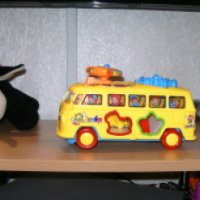 Развивающая игрушка Zhorya "Веселый автобус"