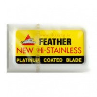 Лезвия для т-образных классических станков Feather Platinum