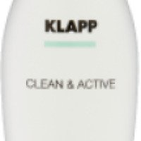 Лосьон для умывания Klapp clean & active cleansing lotion