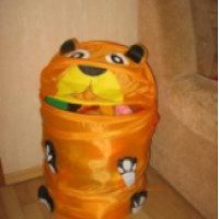 Корзина для игрушек Amalfy "Медведь оранжевый"