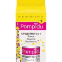 Средство для ногтей Pompidu 3 в 1 "Блеск Защита Прочность"