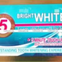 Отбеливающие полоски для зубов Via Beauty BRIGHT WHITE