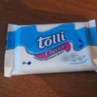 Влажная туалетная бумага Tolli Classic