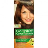 Стойкая крем-краска для волос Garnier Color Naturals 4.15 "Морозный каштан"
