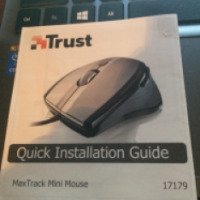 Оптическая мышь Trust MaxTrack Mini Mouse 17179