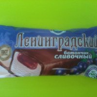Мороженое Русский холод "Ленинградский батончик сливочный"