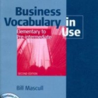 Книга "Business Vocabulary in Use Elementary to Pre-intermediate" - Билл Мэскалл