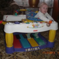 Развивающий центр-ходунки Fisher Price Little Superstar Step N Play Piano