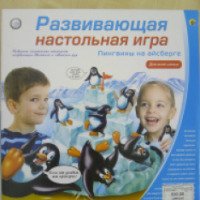 Развивающая настольная игра Рыжий кот "Пингвины на айсберге"