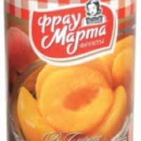 Персики в сиропе Фрау Марта