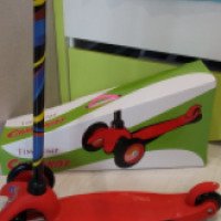 Детский 3-х колесный самокат Time Jump