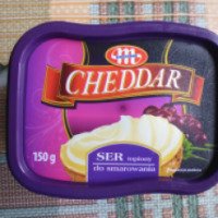 Плавленый сыр Cheddar в коробке
