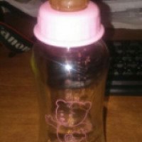 Детская стеклянная бутылочка "Бусинка"