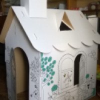 Эко-домик картонный для детей Тоема