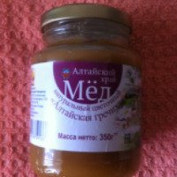 Мед натуральный цветочный Алтайский Пчелоцентр "Алтайская гречиха"