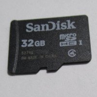 Карта памяти SanDisk SDSDQM-032G-B35 microSDHC