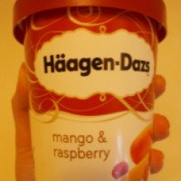 Мороженое Haagen-Dazs Mango&Raspberry