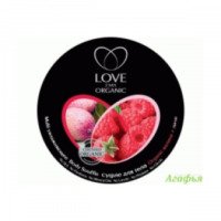 Мульти увлажняющее суфле для тела Organic Shop Love 2 Mix "Малина + личи"