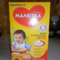 Каша Nutricia Малютка "Кукурузно-рисовая с фруктами" с 8 месяцев