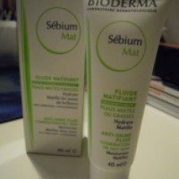 Матирующий флюид Bioderma Sebium Mat для комбинированной и жирной кожи