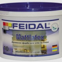 Краска для стен и потолка Feidal Mattlatex