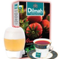 Чай черный Dilmah "Клубника"