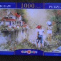 Пазлы Fishing Jigsaw Puzzle