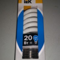 Лампа энергосберегающая IEK E27 20Вт