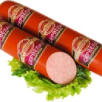 Колбаса варено-копченая Юргамышские колбасы "Сервелат Ромовый"