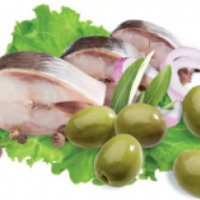 Сельдь филе-кусочки с маслом и оливками Форгрейт "Закусочка застольная"