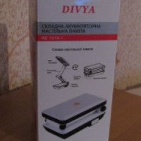 Складная аккумуляторная настольная лампа Divya RE 1019-1