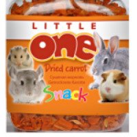 Лакомство для грызунов Little One Сушеная морковь