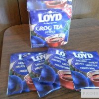 Чай травяной пакетированный Loyd GROG TEA szilva