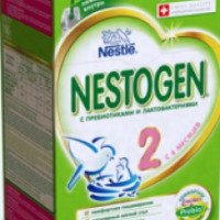 Детская молочная смесь Nestle Nestogen 2 Prebio с пребиотиками