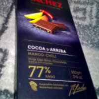 Шоколад Hachez 77% Cocoa d'Arriba