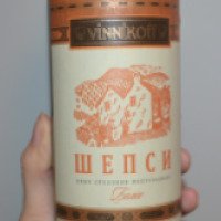Вино столовое полусладкое белое Vinnikoff "Шепси"