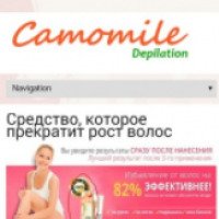 Camodepilation.ru - интернет-магазин кремов для депиляции