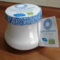 Сметана органическая термостатная "Organic Milk"